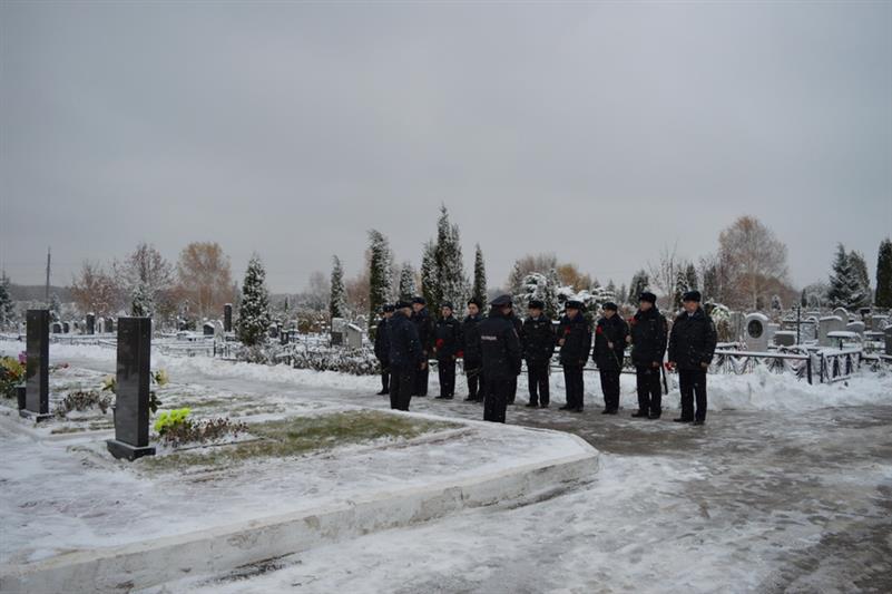 В Рязани почтили память погибшего сотрудника вневедомственной охраны