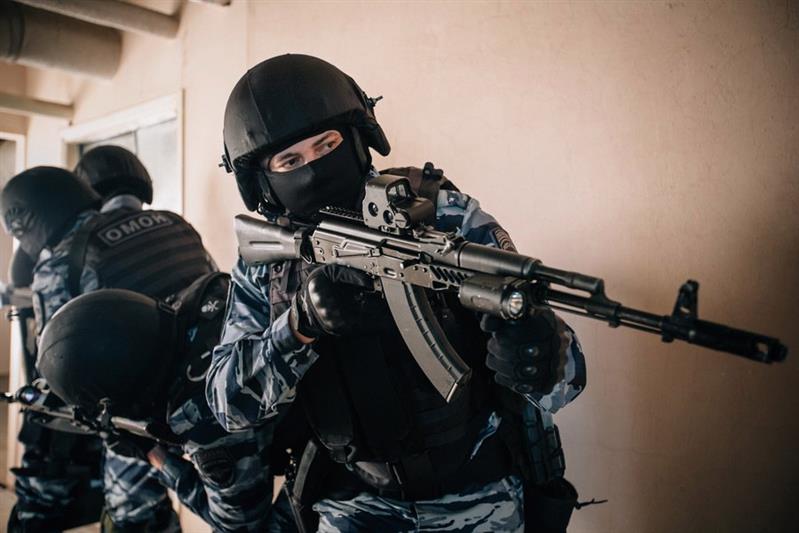 ОМОН РОСГВАРДИИ  ОТМЕЧАЕТ СВОЙ ПРОФЕССИОНАЛЬНЫЙ ПРАЗДНИК 