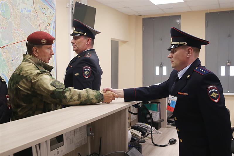 В Нижнем Новгороде директор Росгвардии генерал армии Виктор Золотов открыл новое районное здание вневедомственной охраны