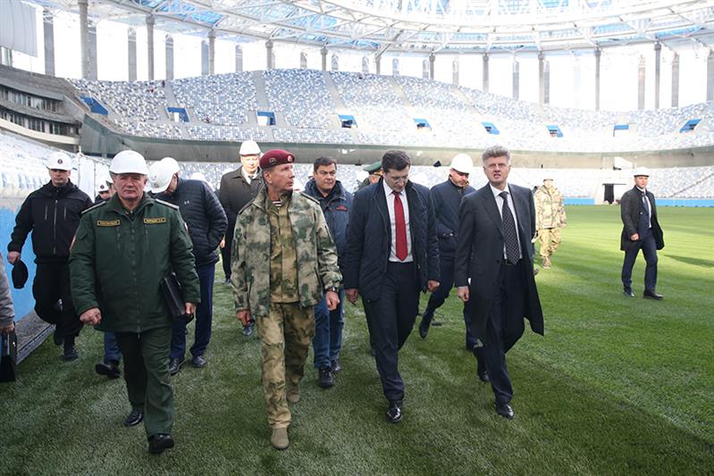 Генерал армии Виктор Золотов провел координационное совещание по вопросам безопасности проведения Чемпионата мира по футболу FIFA – 2018
