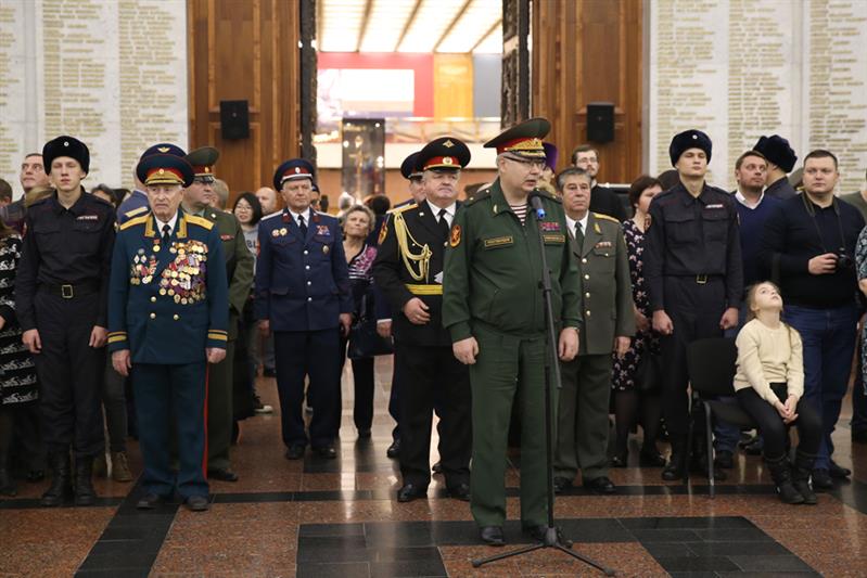 Кадеты Росгвардии поклялись в верности Отечеству и кадетскому братству 
