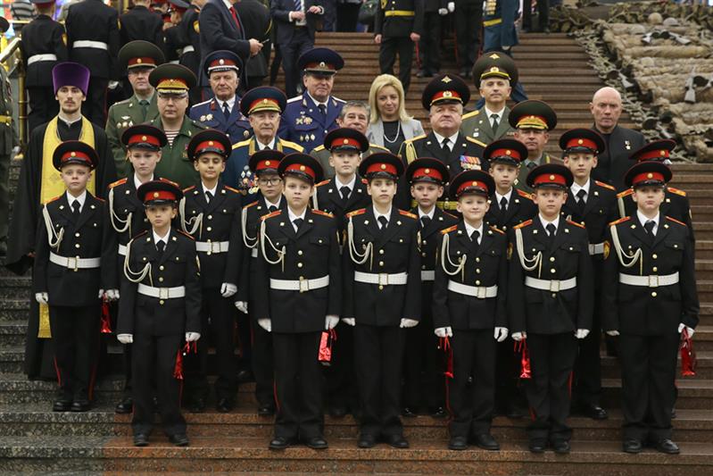 Кадеты Росгвардии поклялись в верности Отечеству и кадетскому братству 