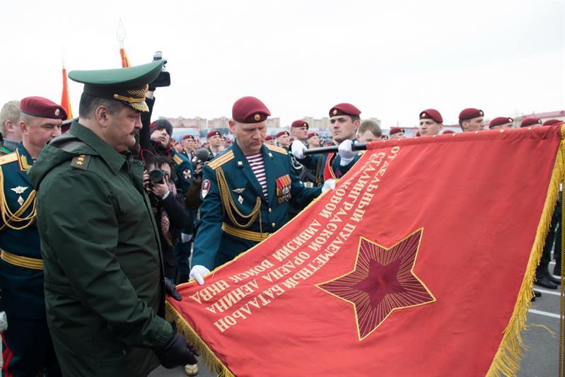 Военнослужащие дивизии Дзержинского готовятся к Параду Победы