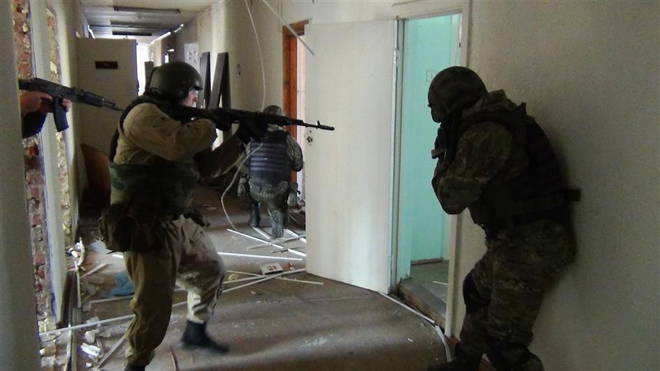 В Тюмени завершился полевой выход личного состава спецподразделения Росгвардии