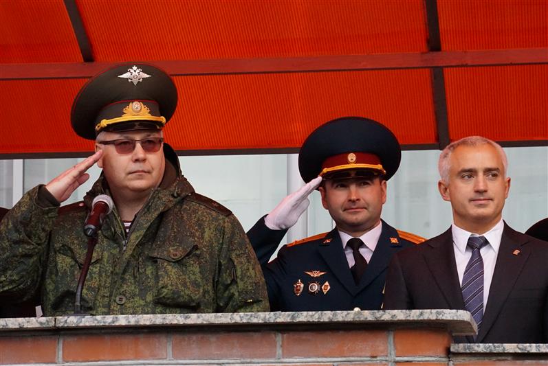 Военнослужащие Санкт-Петербургского военного института Росгвардии отметили 73-летие учебного заведения 