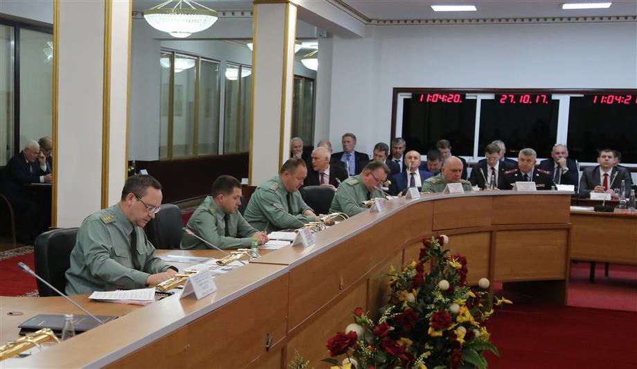 В Центральном округе Росгвардии состоялось заседание военного совета