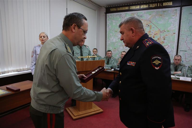 В Центральном округе Росгвардии состоялось заседание военного совета