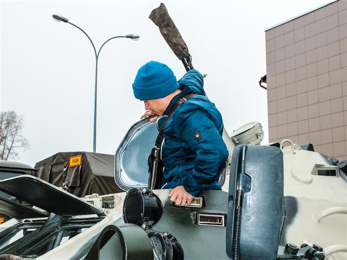 Военнослужащие отряда специального назначения «Кузбасс» Росгвардии провели День призывника 