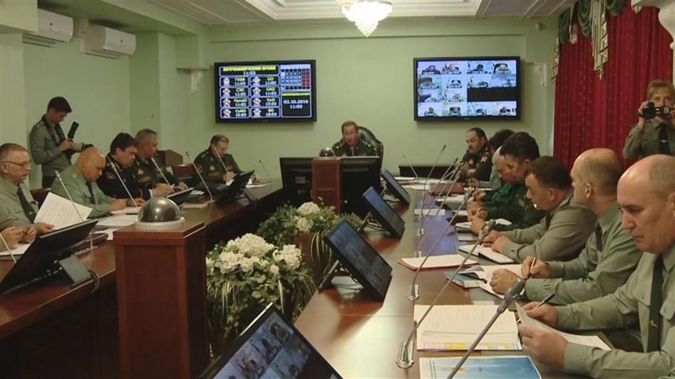 ГЕНЕРАЛ АРМИИ ВИКТОР ЗОЛОТОВ ПРОВЕЛ СЛУЖЕБНОЕ СОВЕЩАНИЕ С РУКОВОДЯЩИМ СОСТАВОМ РОСГВАРДИИ