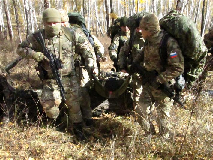 В Хакасии бойцы спецподразделений Росгвардии завершили полевой выход