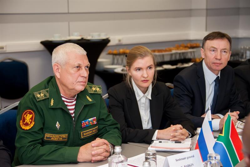 В МОСКВЕ СОСТОЯЛАСЬ РАБОЧАЯ ВСТРЕЧА ПРЕДСТАВИТЕЛЕЙ РОСГВАРДИИ И СИЛ СПЕЦИАЛЬНОГО НАЗНАЧЕНИЯ НАЦИОНАЛЬНЫХ СИЛ ОБОРОНЫ ЮЖНО-АФРИКАНСКОЙ РЕСПУБЛИКИ