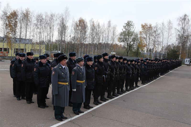 В Санкт-Петербурге прошел ритуал принятия присяги сотрудниками вневедомственной охраны Росгвардии