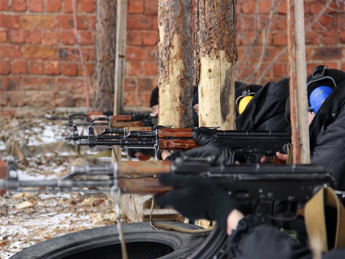 Бойцы иркутского ОМОНа Росгвардии завершили полевой выход