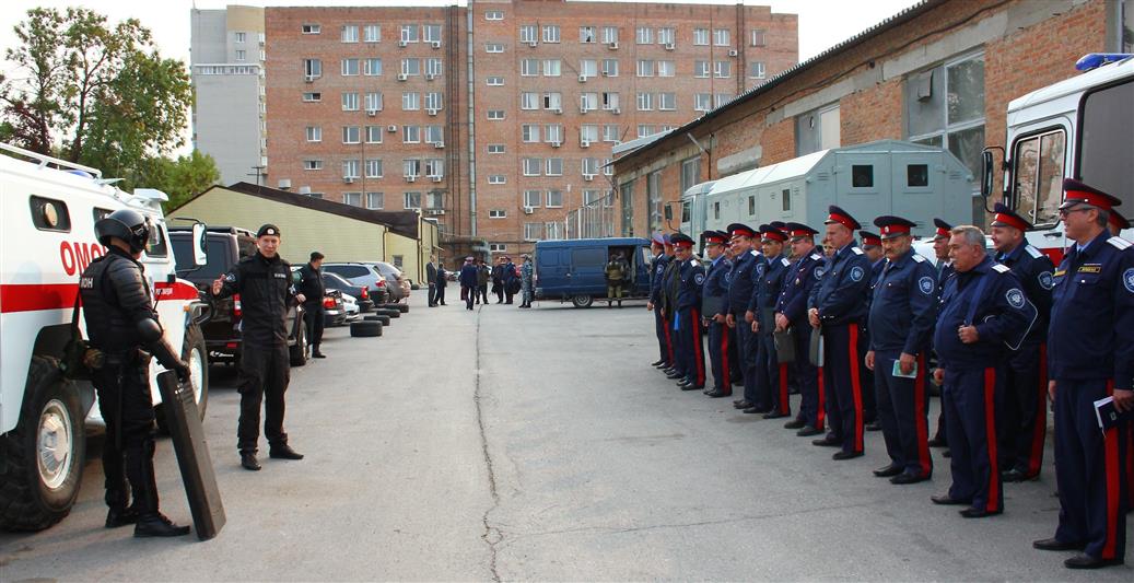 Бойцы ростовского ОМОНа приняли участие в межведомственном совещании по вопросам охраны правопорядка