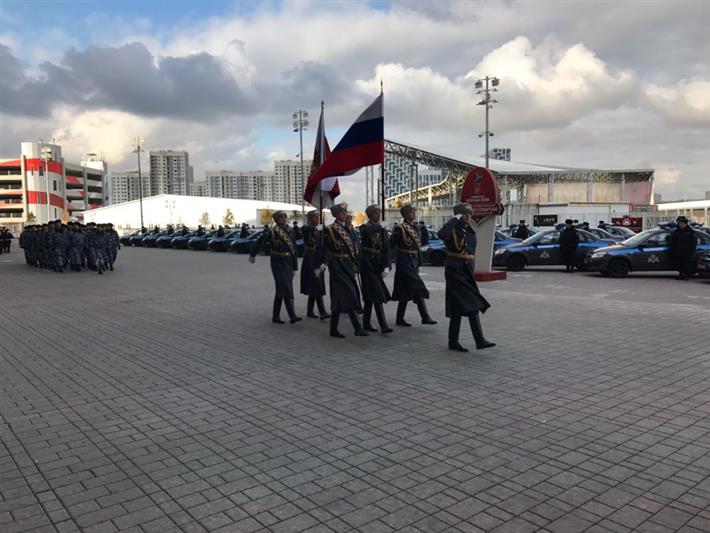 ВНЕВЕДОМСТВЕННОЙ ОХРАНЕ РОСГВАРДИИ ПЕРЕДАН СЛУЖЕБНЫЙ АВТОТРАНСПОРТ ДЛЯ ОБЕСПЕЧЕНИЯ БЕЗОПАСНОСТИ ЧЕМПИОНАТА МИРА ПО ФУТБОЛУ 2018 ГОДА