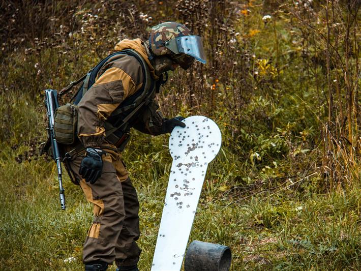 Сотрудники кемеровского ОМОНа Росгвардии завершили полевой выход