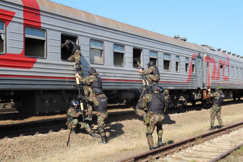 В Ростовской области завершился полевой выход личного состава спецподразделения Росгвардии