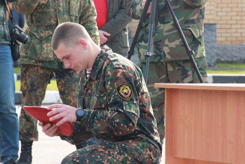 В Смоленской области состоялись квалификационные испытания на право ношения крапового берета