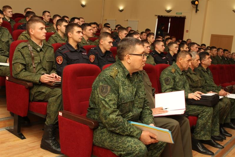 В Восточном округе Росгвардии состоялся сбор офицеров- выпускников