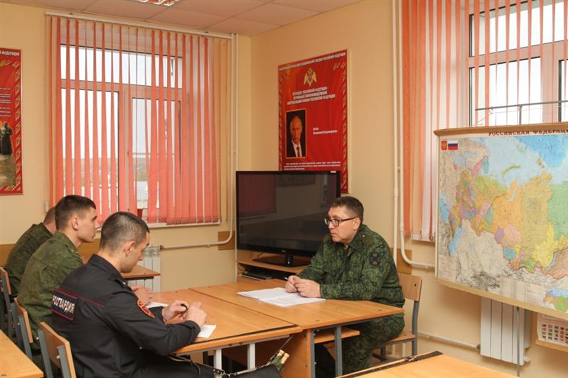 В Восточном округе Росгвардии состоялся сбор офицеров- выпускников