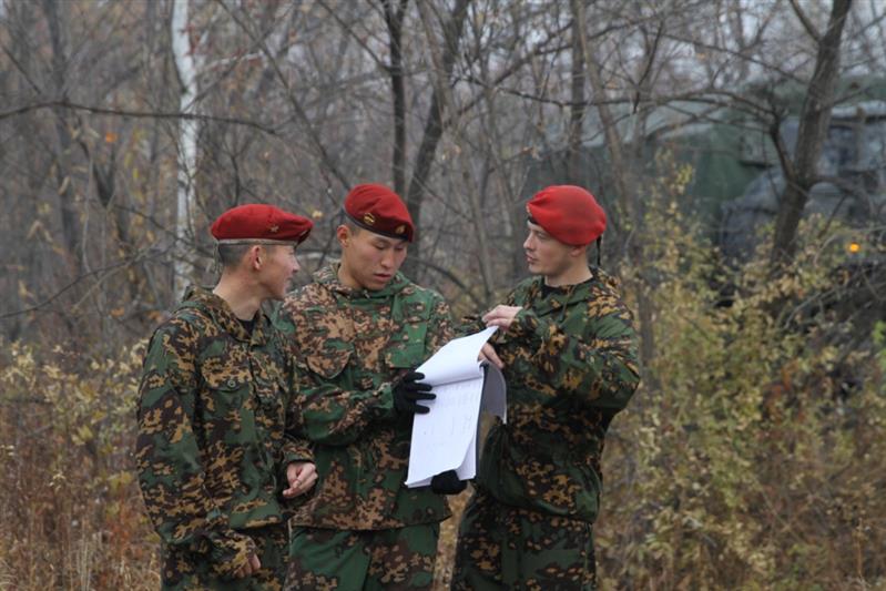 В Восточном округе Росгвардии состоялись испытания на право ношения крапового берета