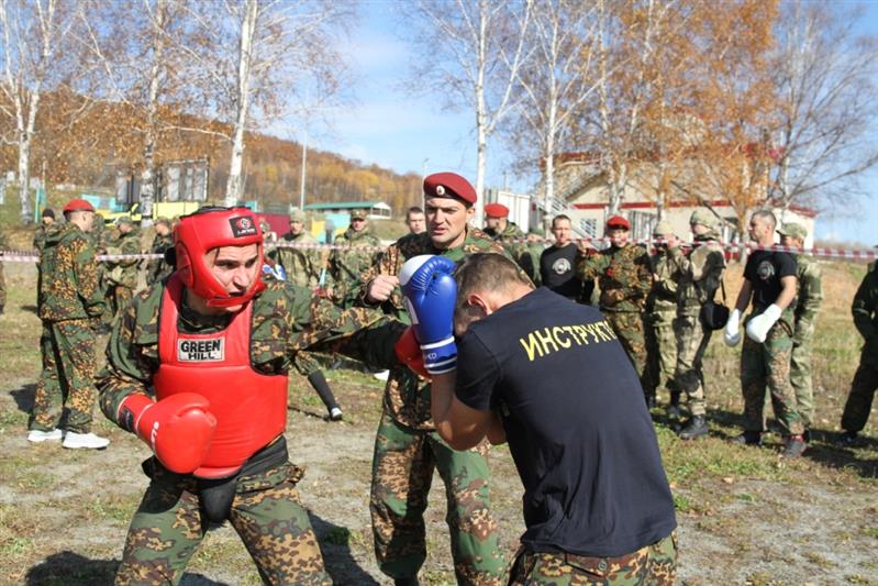 В Восточном округе Росгвардии состоялись испытания на право ношения крапового берета