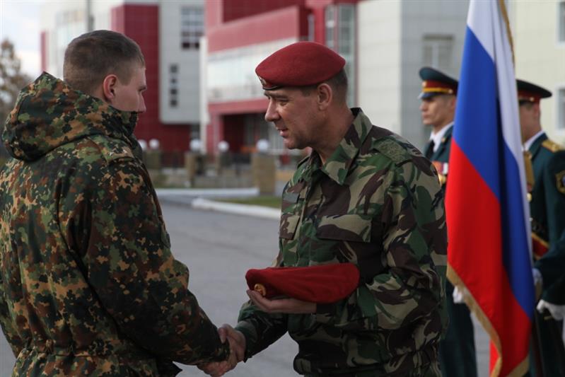 В Восточном округе Росгвардии состоялись испытания на право ношения крапового берета