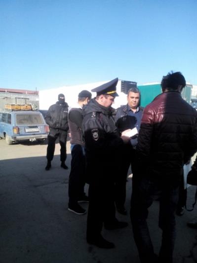 В Челябинске при силовой поддержке ОМОНа Росгвардии проводятся мероприятия, направленные на выявление нарушителей миграционного законодательства