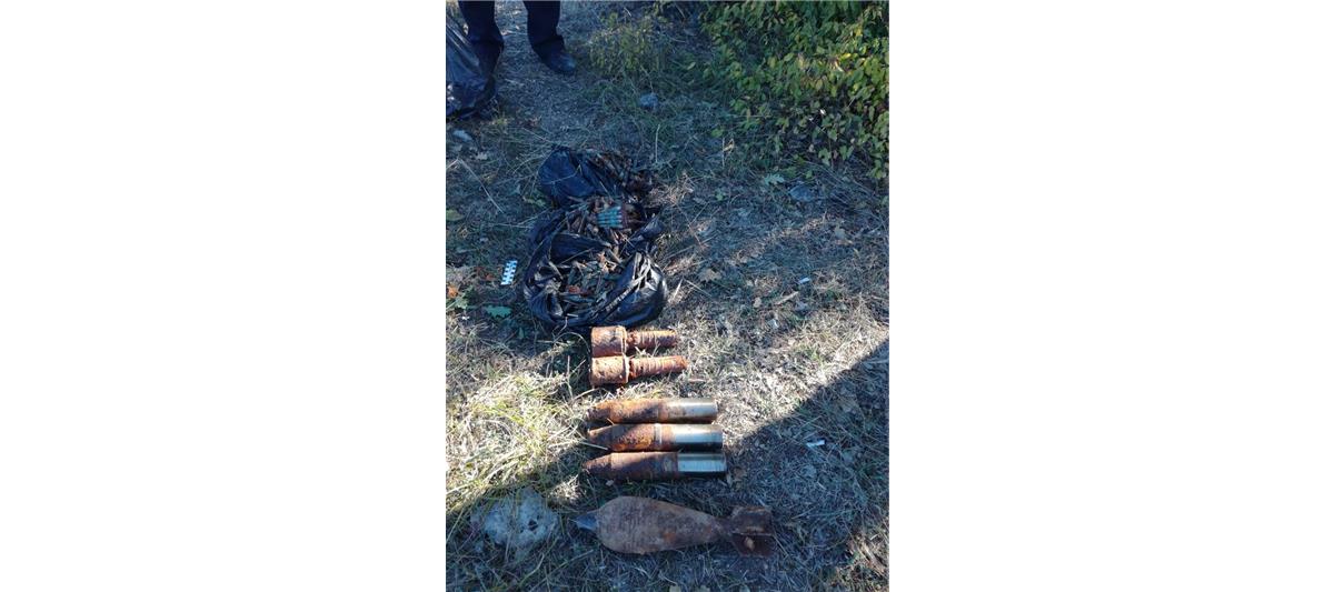 В Севастополе сотрудники ОМОНа Росгвардии и МЧС обследуют боеприпасы времен Великой Отечественной войны