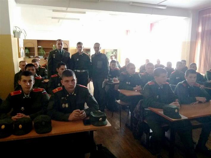 Курсанты Новосибирского военного института Росгвардии встретились с кадетами Усольского кадетского корпуса