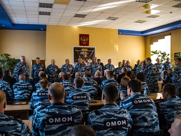 Кемеровский ОМОН отмечает 25-летний юбилей