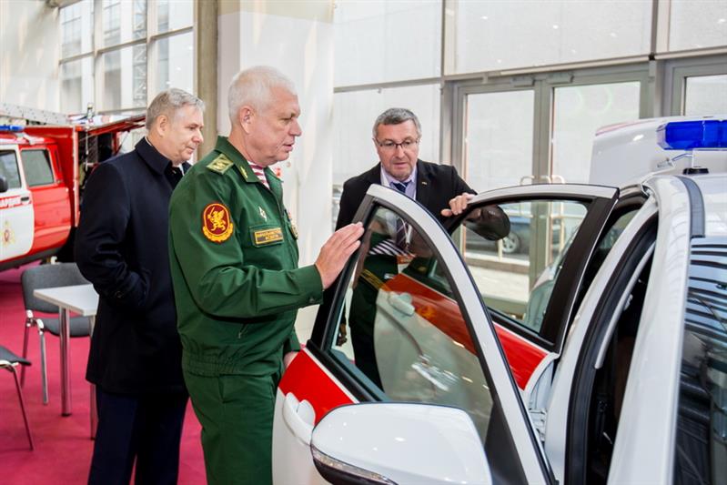 Росгвардия принимает участие в ХХI Международной выставке «Интерполитех-2017» 
