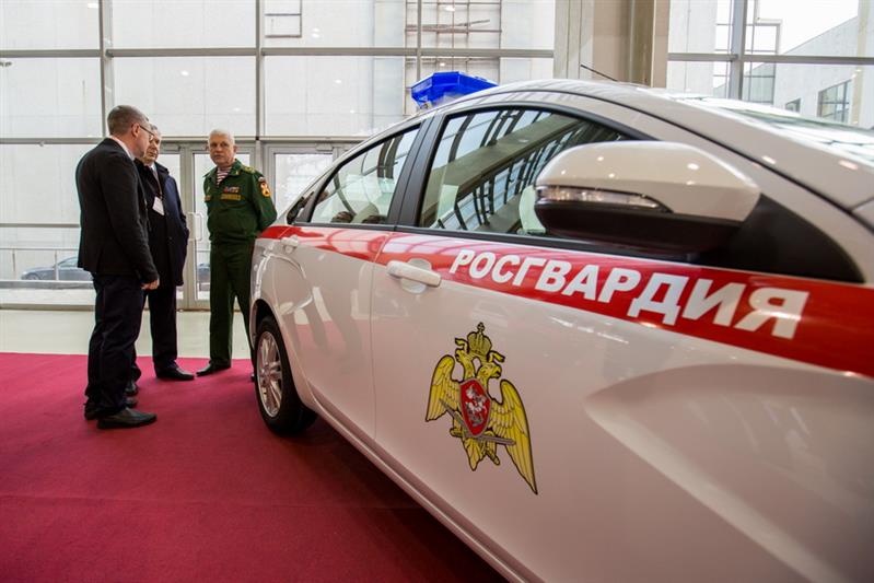 Росгвардия принимает участие в ХХI Международной выставке «Интерполитех-2017» 