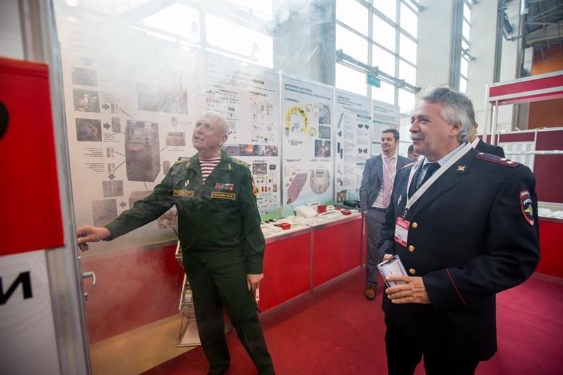 Росгвардия принимает участие в ХХI Международной выставке «Интерполитех-2017» 