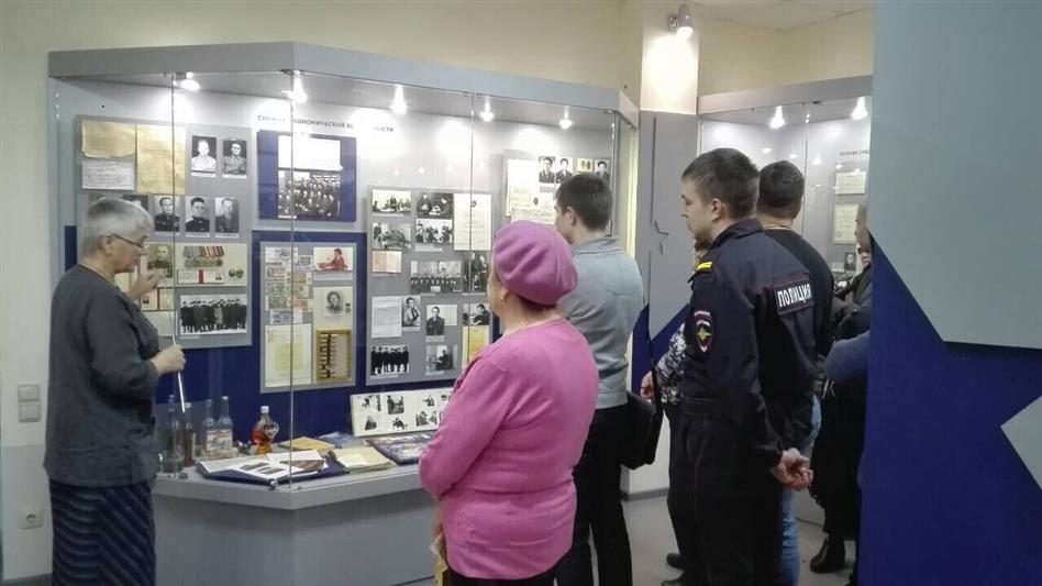 Сотрудники и ветераны вневедомственной охраны Управления Росгвардии по Республике Коми посетили музей МВД
