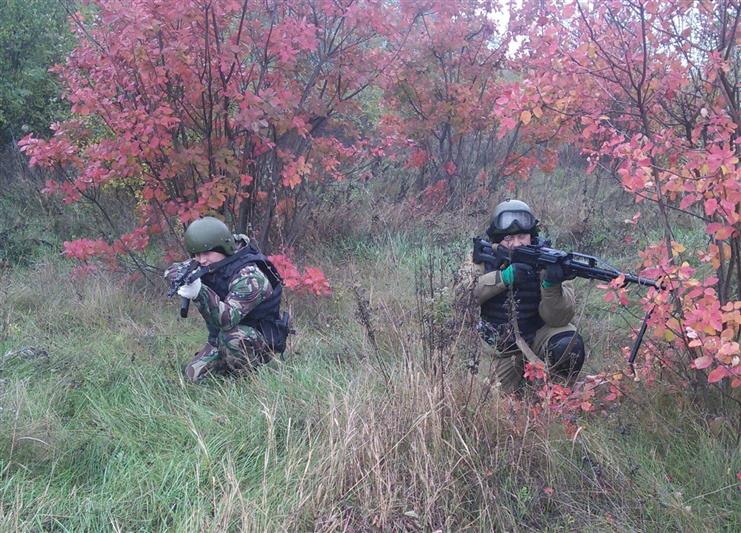 Завершился полевой выход личного состава таганрогского ОМОНа