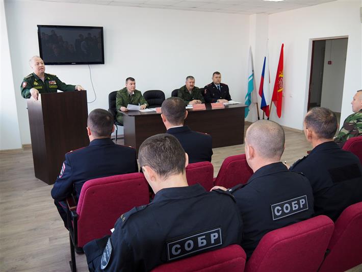 Командующий Сибирским округом проинспектировал подразделения Отдела Росгвардии по Республике Алтай