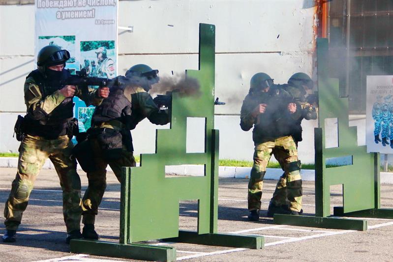 В краснодарском ОМОНе Росгвардии отметили 29-летие со дня сформирования подразделения