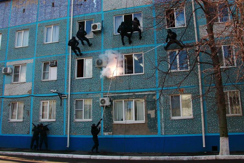 В краснодарском ОМОНе Росгвардии отметили 29-летие со дня сформирования подразделения