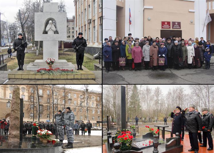 Военнослужащие и сотрудники Приволжского округа Росгвардии почтили память погибших товарищей