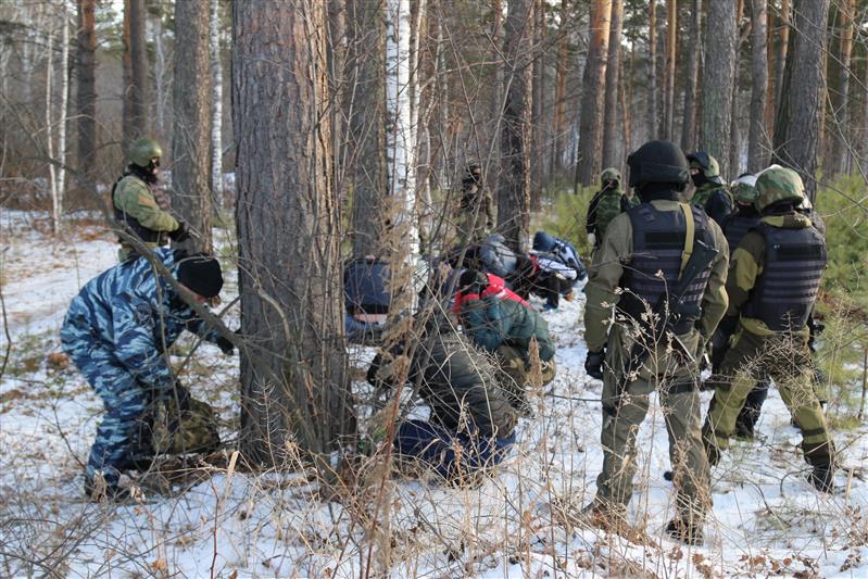 Сотрудники спецподразделений Управления Росгвардии по Тюменской области приняли участие в межведомственном учении 