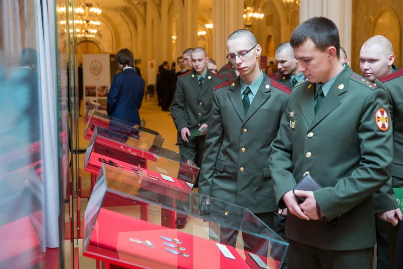Научная рота Росгвардии приняла участие в фестивале «Славим Отечество»