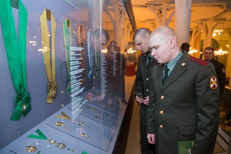 Научная рота Росгвардии приняла участие в фестивале «Славим Отечество»