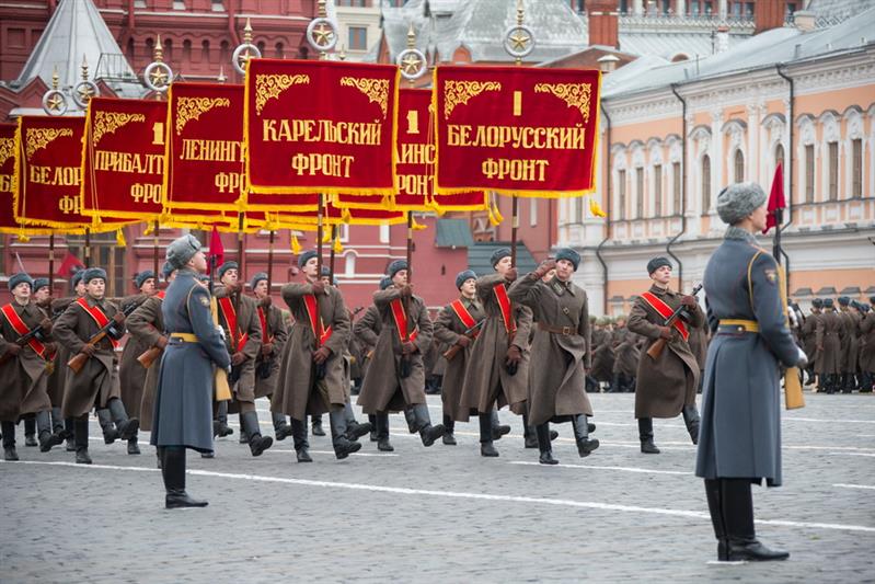 Кадеты Росгвардии на Красной площади