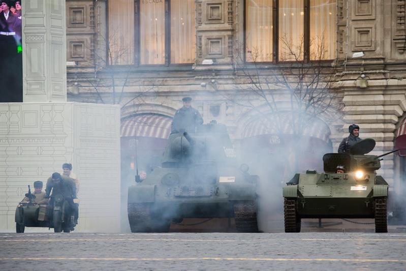 Кадеты Росгвардии на Красной площади