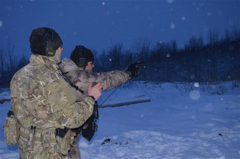 Бойцы мурманского ОМОНа Росгвардии завершили полевой выход