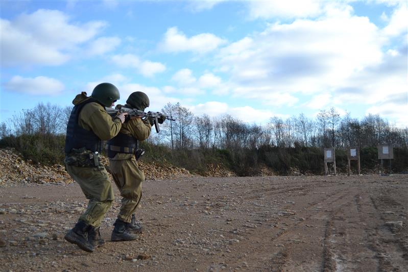 Завершился полевой выход бойцов новгородского ОМОНа «Варяг» Росгвардии