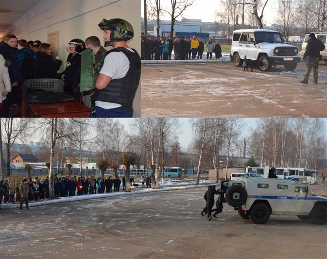 В Удмуртии сотрудники Росгвардии провели Урок мужества для учащихся колледжа