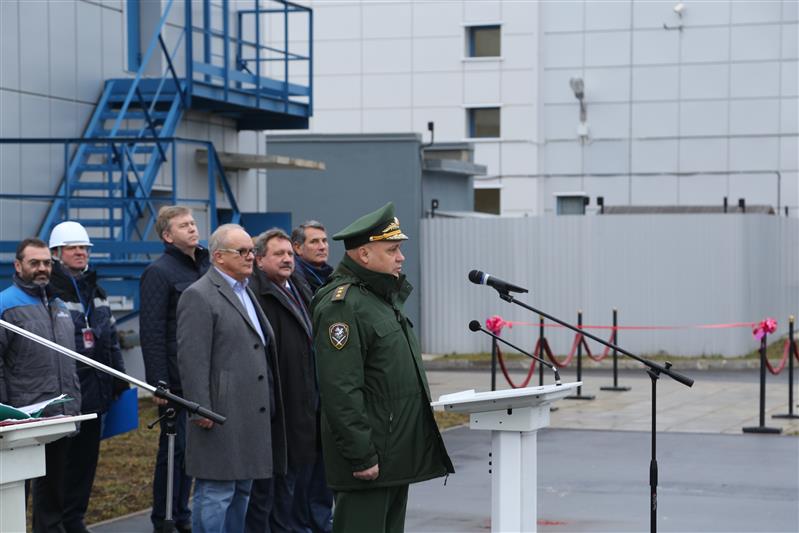 Командующий Северо-Западным округом Росгвардии принял участие в открытии 2-ой площадки Ленинградской атомной станции