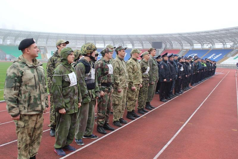 В Адыгее сотрудники Росгвардии приняли участие в спортивных соревнованиях